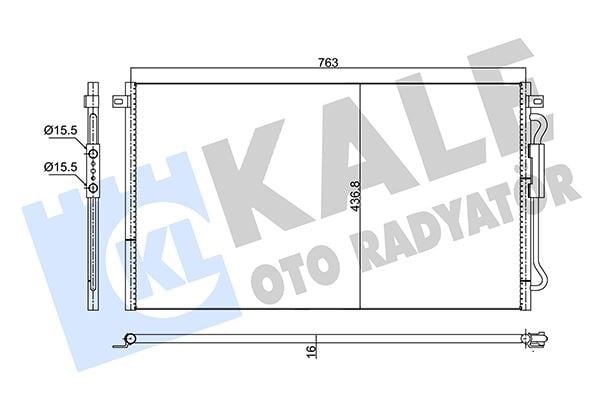Kondenser Voyager-Grandvoyager 2.5 Crdı 00 > Kale 352635