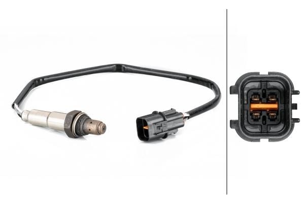 Lambda Sensörü Mıtsubıshı 4 Kutuplu Hella 6Pa358103171