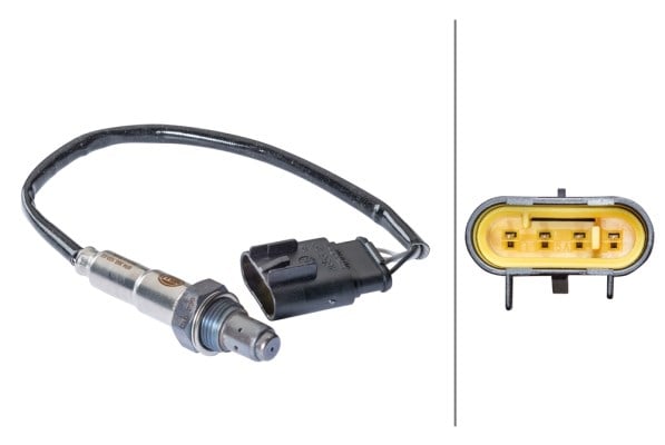 Lambda Sensörü.4-Kutuplu.Alfa Romeo/Ferrari/Fiat/Ford/General Motors/Lancia Hella 6Pa358103031