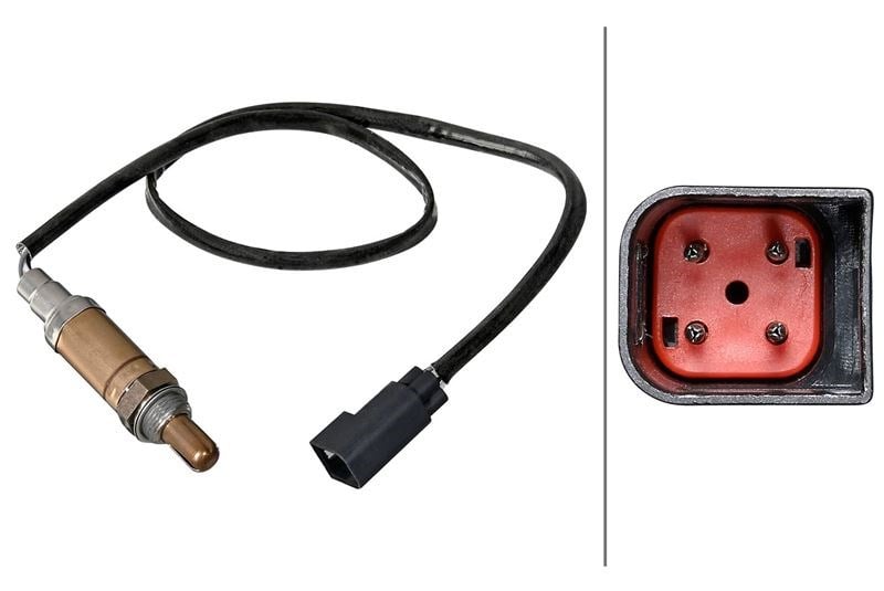 Lambda Sensörü.4-Kutuplu.Ayrık Tip Sensör.Ford Hella 6Pa358221091