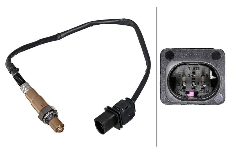 Lambda Sensörü.6-Kutuplu.Isıtılmış.Ford/Land Rover Hella 6Pa358221251