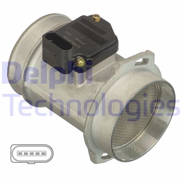 Maf Sensörü A4-A6-A8-Allroad-Superb-Passat 11/1999 > 04/2008 Delphı Af10499-12B1