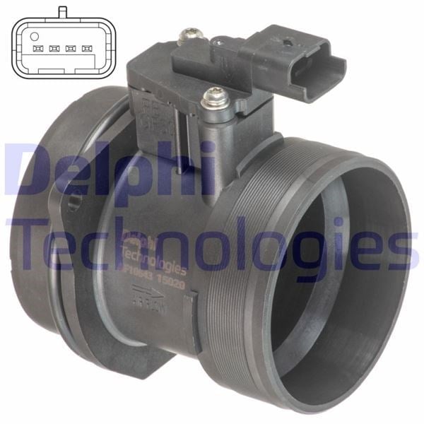 Maf Sensörü Cıtroen-Ds-Peugeot Delphı Af10643-12B1