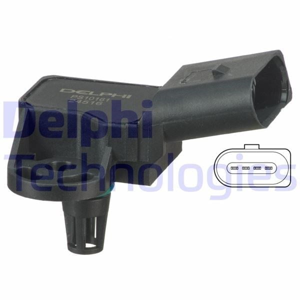 Map Sensörü - Seat Ibiza / Vw Lupo 09/00> Delphı Ps10161