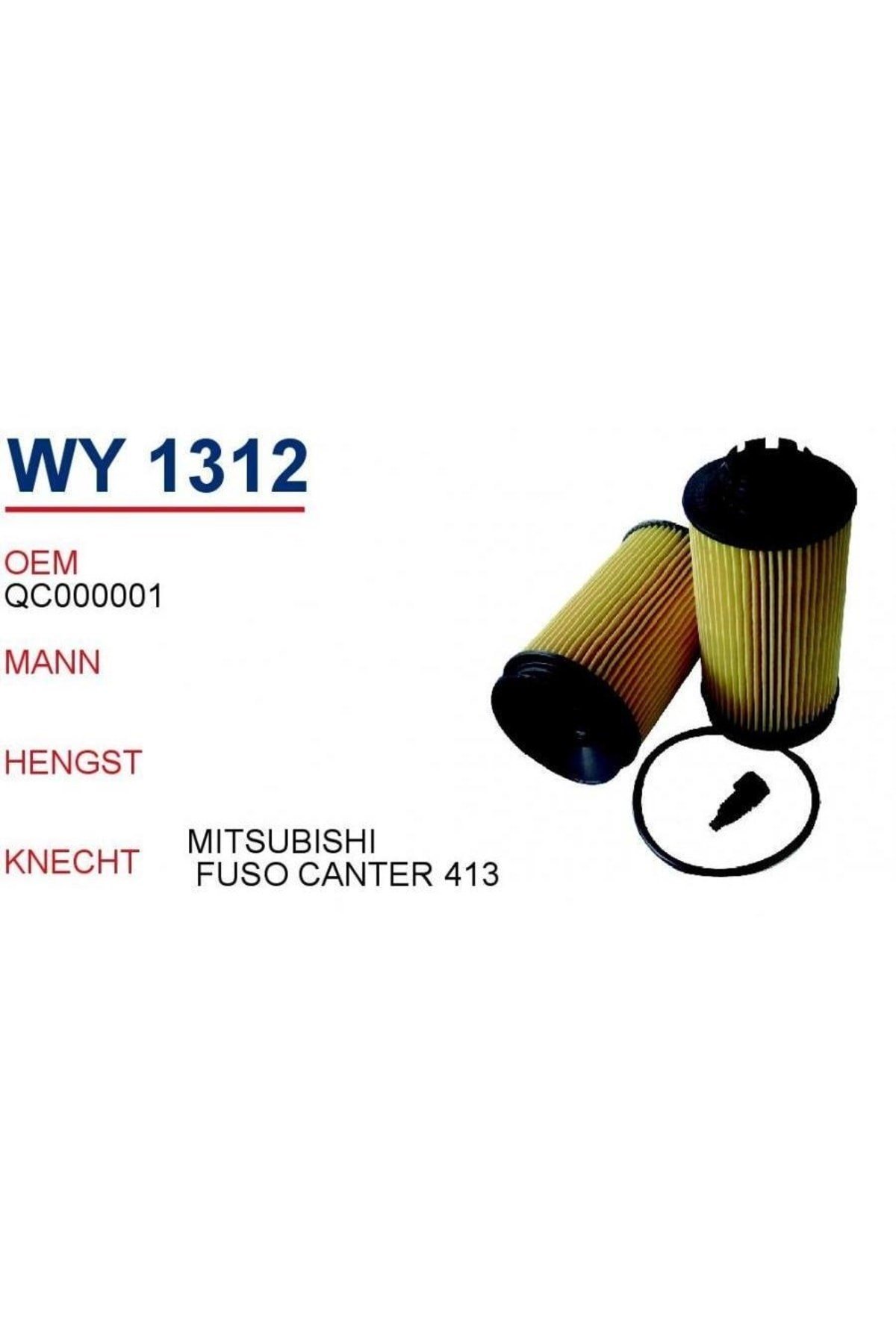 Mazot Fıltresı Mıtsubıshı Canter Fuso 10 2.0 Tdcı  Uyumlu