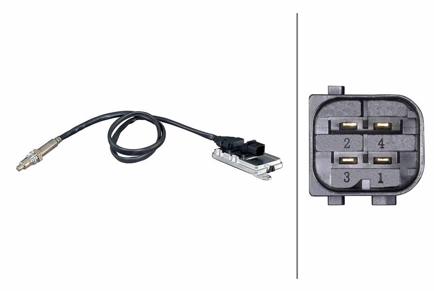 Nox Sensörü.Mercedes Actros-Antos-Arocs-Atego Hella 6Pn358186421