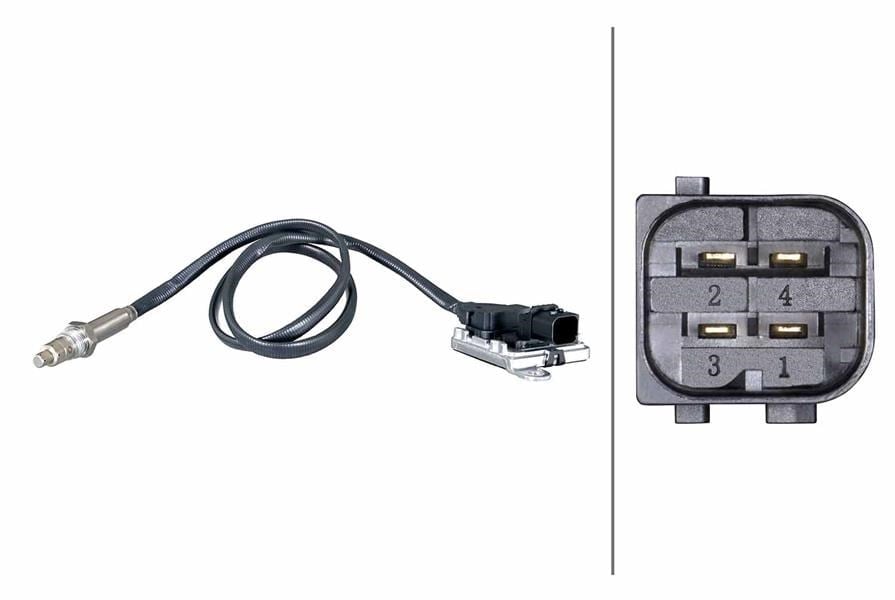 Nox Sensörü.Mercedes Actros-Antos Hella 6Pn358186471
