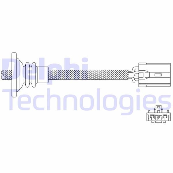 Oksıjen Sensor Ota4f E5f1 Volvo S40 I V40 1.6 1.8 2.0 95 99 Delphı Es11038-12B1