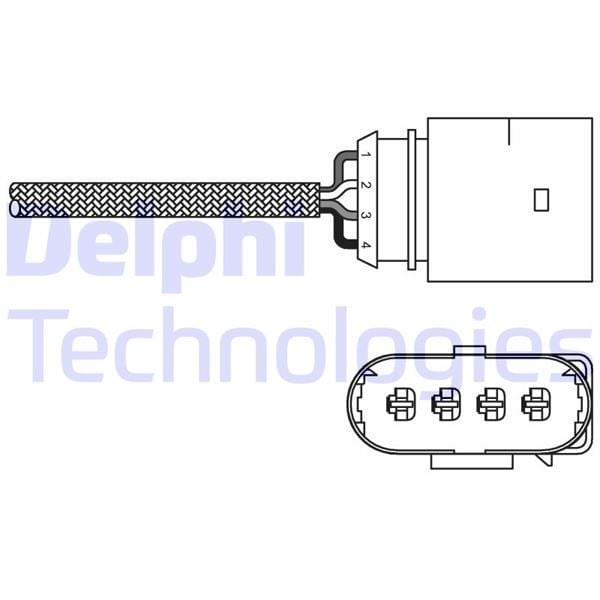 Oksijen Sensörü - Audı A4 / Vw Passat 07/99>06/08 Delphı Es20285-12B1