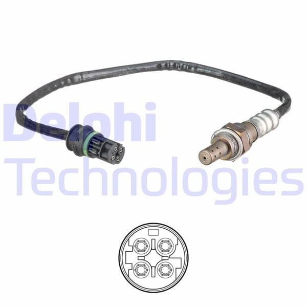 Oksijen Sensörü Bmw 1 Series-3 Series-X3 Series-Z4 Series 06/2004-06/2012 Delphı Es20674-12B1