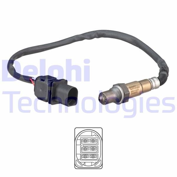 Oksıjen Sensoru Bmw E87 F20 F21 E90 E91 E92 E93 F07 F10 F11 F30 F31 F34 E60 E61 F01 E83 Delphı Es21067-12B1
