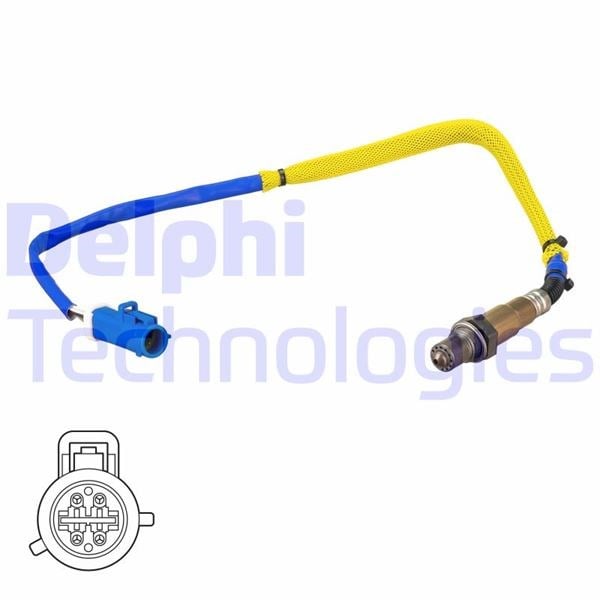 Oksıjen Sensoru C-Max 04> Focus Iı 05>14 1.6 Tı Zetec-S Volvo C30 07 12 S40 04> S80 I 03>06 Xc90 I 275 2.5 T Awd 02>14 Delphı Es21184-12B1