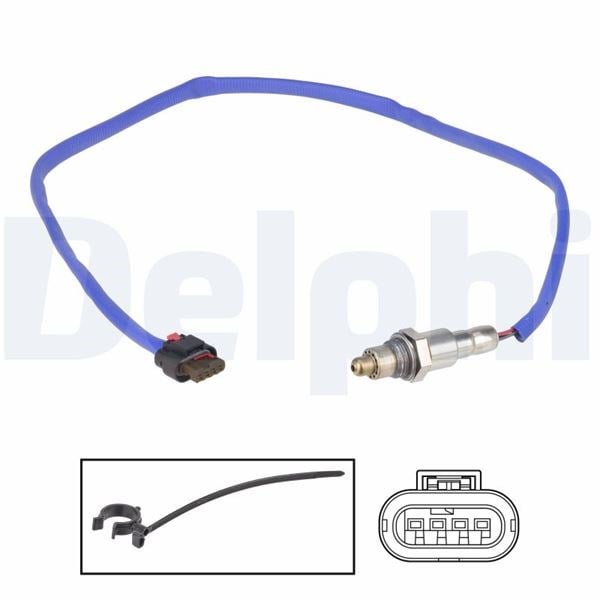 Oksijen Sensörü Ford Focus/C-Max/Kuga/Connect 14> Delphı Es21381-12B1