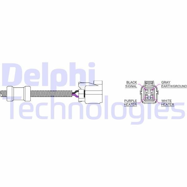 Oksijen Sensörü - Honda Cr 99>00 Delphı Es20128-12B1