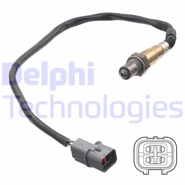 Oksijen Sensörü Hyundaı Accent Blue G4fa G4fc 10->/ Elantra G4fg 11-> / İ20 İ30 G4fa G4fc 06-> / Kıa Ceed Cerato G4fa G4fc 07-12 / Rıo G4fa 12-17 Delphı Es21297-12B1