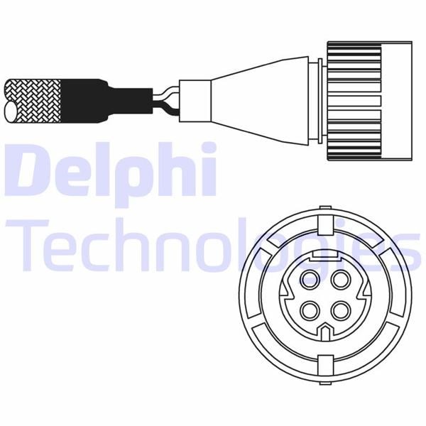 Oksıjen Sensoru Kat. Oncesı Bmw M20 M40 M42 M43 E30 E34 E24 E31 E32 Delphı Es10986-12B1