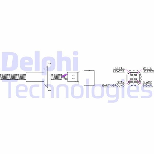 Oksijen Sensörü - Lexus Gs 3.0L; Ls 4.0L; Toyota Camry 2.2L. 3.0L 97>03 Delphı Es20324-12B1