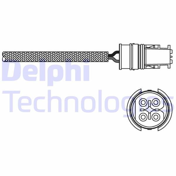 Oksijen Sensörü - Mercedes Classe A 168 10/97> Delphı Es20313-12B1