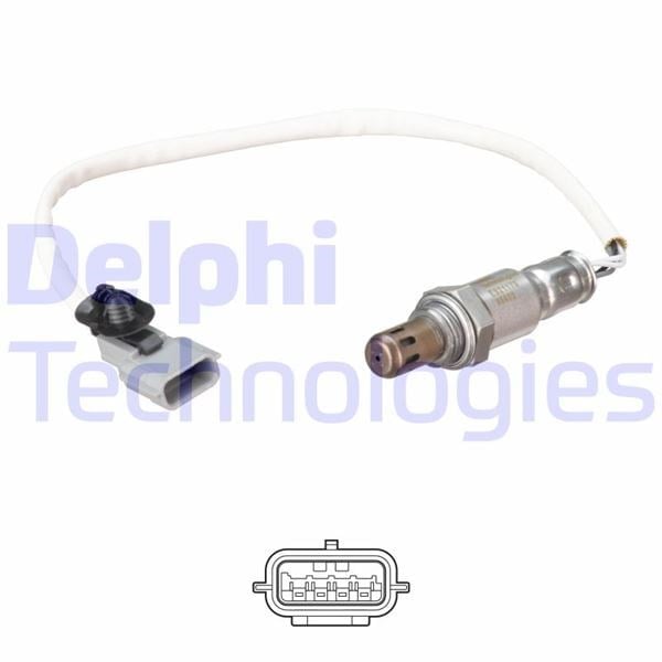Oksijen Sensörü Ön Renault Fluence-Megane-Kadjar-Kangoo-Captur-Dokker-Duster-Scenıc-Lodgy 1.2 Tce- 1.2 Dıg-T / Nıssan Qashqaı 1.2L Hra2ddt J11 14-> / Juke 1.2L Hra2ddt F15 15-19 / Mıcra 0.9L Hr09det Delphı Es21170-12B1