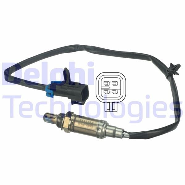 Oksijen Sensörü - Opel Astra G. Speedster. Vectra B. Zafira 08/95> Delphı Es11115-12B1