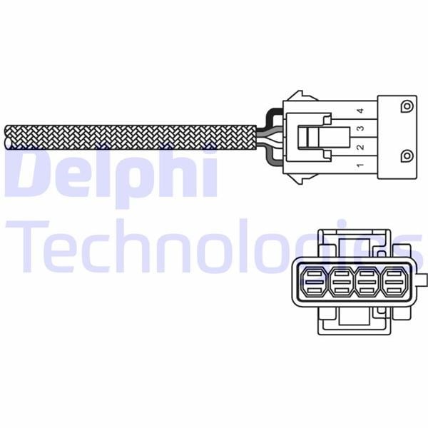 Oksijen Sensörü Üst-Ön Partner-Berlıngo-P206-P208-P301-P306-P307-P308-P406-O407-P607-C-Elysee- C3-C4-C5-Xsara 1.4 Tu3 1.6 Tu5 2.0 Ew10 2.2 Euro5 Delphı Es20309-12B1