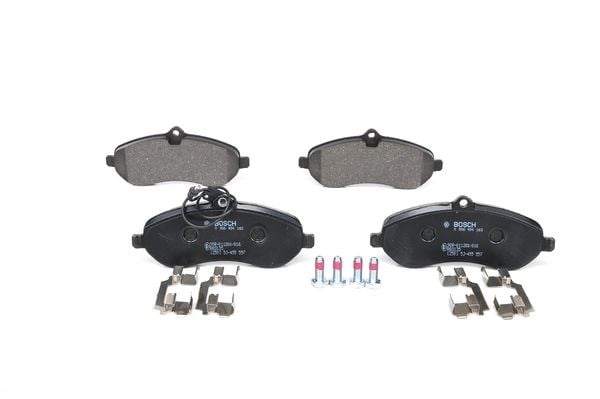 Ön Balata Fişli Expert-Scudo-Jumpy-1.6-2.0 Mtj 07 > Abs Siz 0986Tb3015-0986Tb3037 Bosch 0986494163