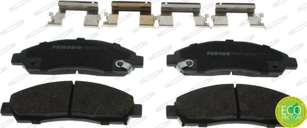 Ön Balata Isuzu Dmax 2.5D 3.0Ditd 02 > 2.5Ditd 3.0D 07> Mıtsubıshı Lancer 2.0 Evo Cz4a 08>Gdb3466 Ferodo Fdb1816