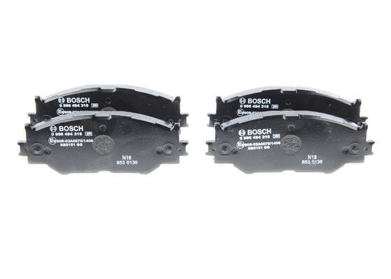 Ön Balata Lexus Is Iı 2.0D-2.5 05-13 Lexus Is Iıı 2.5-3.0 13 > Bosch 0986494316