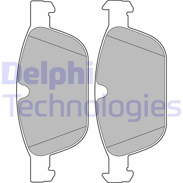 Ön Balata Volvo Xc60 D3 2008-2017 D4 12-17 D5 08-15 T5 2010-1207 T6 2008-2017 156 Delphı Lp2140