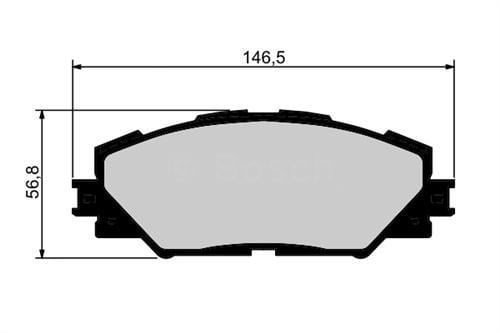 Ön Fren Balata Toyota Rav4 2.0L 1Az-Fe Aca30 06-12 Marellı 323700013600