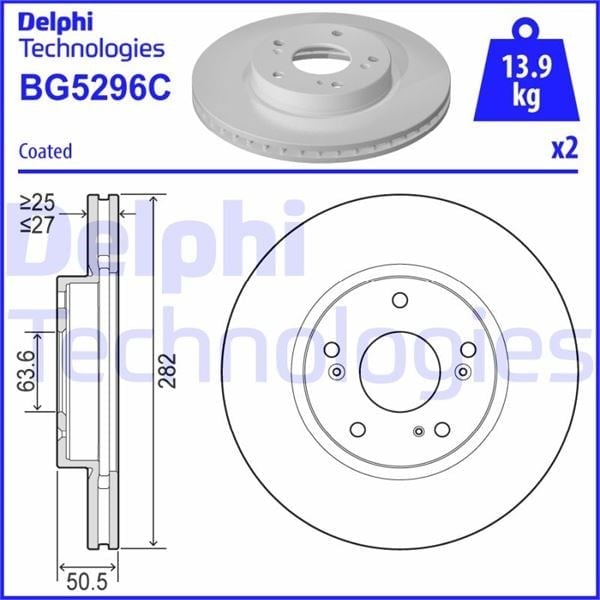 On Fren Dısk Ayna Focus Iv 17> Delphı Bg5296c