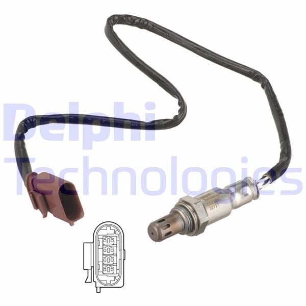 Ön Oksijen Sensörü Seat-Skodaseat Ibiza.Ibiza Sc.Ibiza St-Skoda Fabia Delphı Es21347-12B1