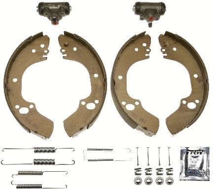 Pabuçlu Balata Seti Arka Aks Opel Campo Tf0-Tf1 Vauxhall Brava Pickup Tf0-Tf1 - Trw Bk2606