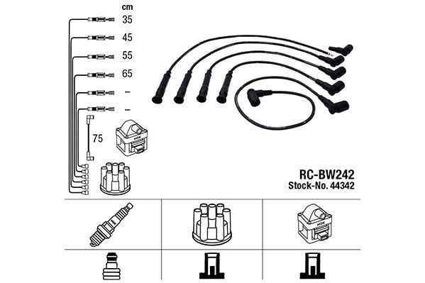 Rc-Bw242 Kablo Ngk 44342