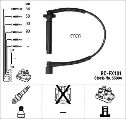 Rc-Fx101 Kablo Ngk 55004