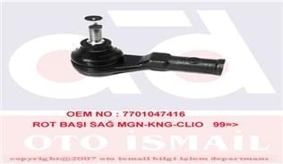 Rot Başı Sağ Renault Clıo Iıı 05>12 Clıo Iı 98> Clıo Symbol 98> Kangoo 98> Megane I 96> Modus 04> Nıssan Mıcra Iıı K12 03>10 Sısmak 120533