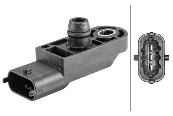 Şarj Basıncı Sensörü.3-Kutuplu.Alfa Romeo/Fiat/Nissan/Opel/Renault/Saab/Suzuki/Vauxhall Hella 6Pp358152301