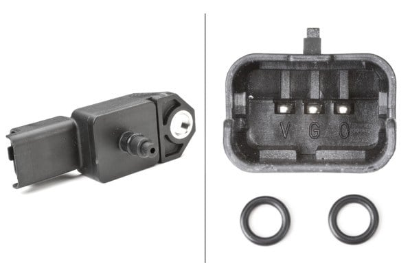 Şarj Basıncı Sensörü.5V.Bmw/Citro N/Ferrari/Fiat/Ford/Lancia/Mazda/Mini/Peugeot/Suzuki/Volvo Hella 6Pp009400521