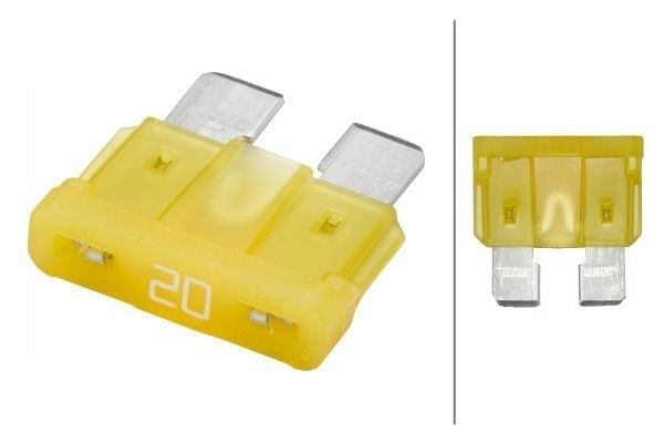 Sigorta 20A Bej/Sari Universal Cv 041698500-61405-870020-944058-0-1019599-416985-420251-5004869-500944058-5050650266-51127098 Hella 8Js711688002
