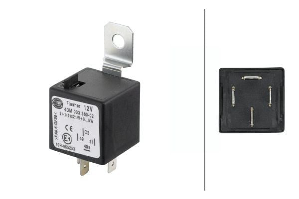 Sinyal Flaşörü Transit V184-V347-Connect 4 Pin 12 V Hella 4Dm003360021