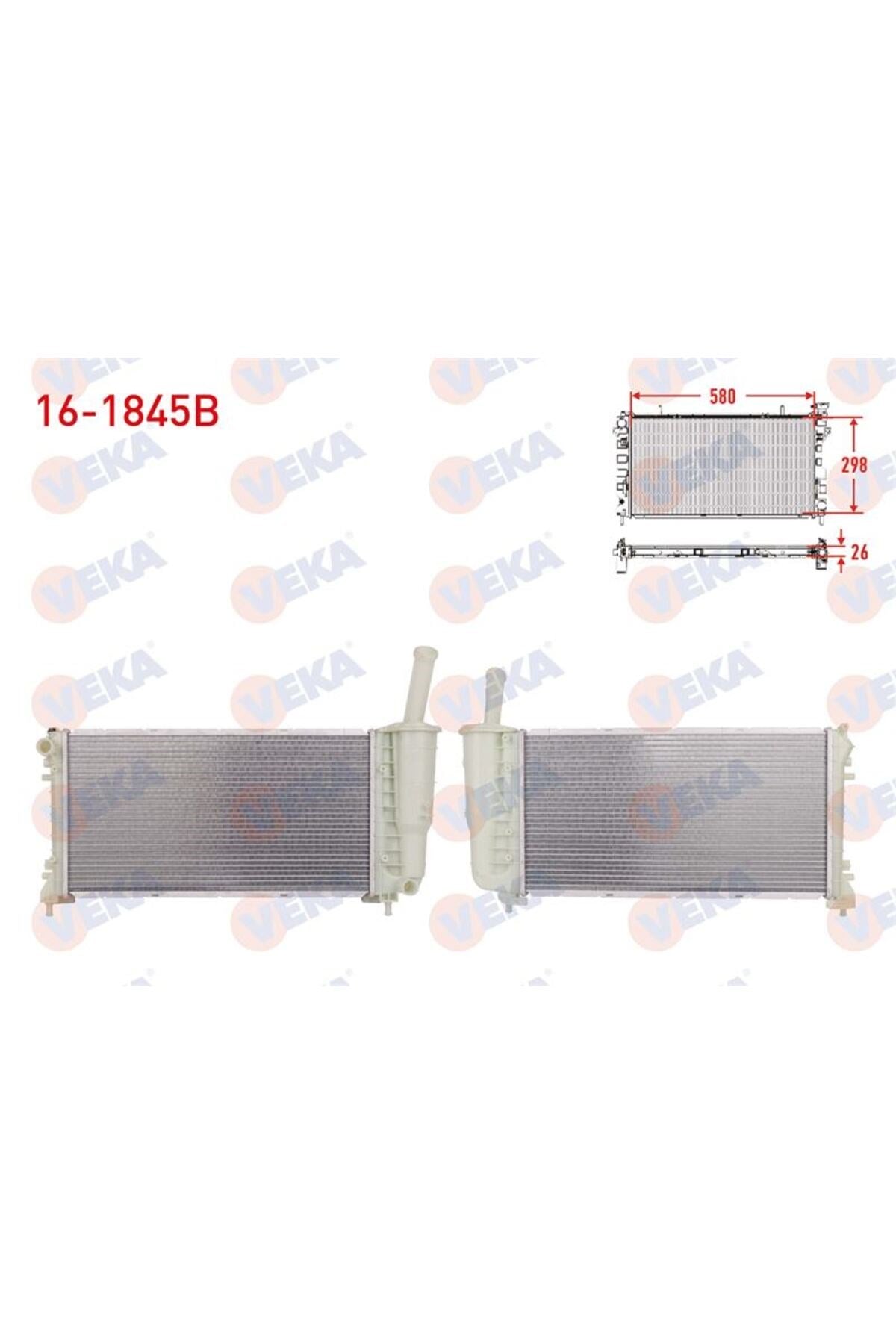 Su Radyatoru Brazıng Fıat Punto (188) 1.4 M-t Ac /- 1999-200916-1845b 51723827