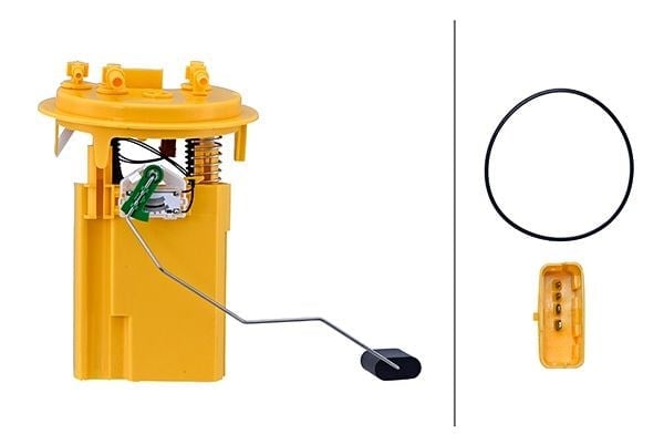 Tank Seviye Sensörü.Elektrikli.4-Kutuplu.Peugeot 307 Hella 8Tf358303991