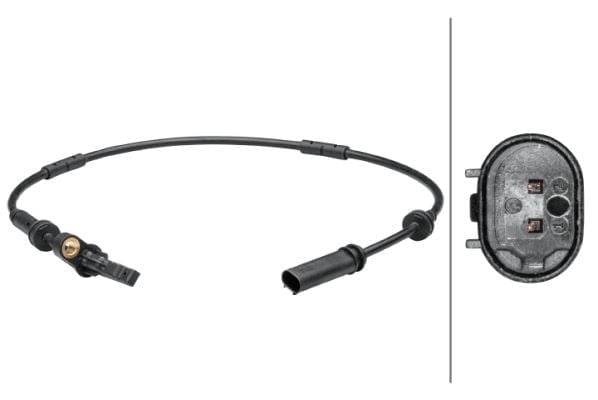 Tekerlek Hız Sensörü Bmw 2-Kutuplu 560 Mm Hella 6Pu012679391