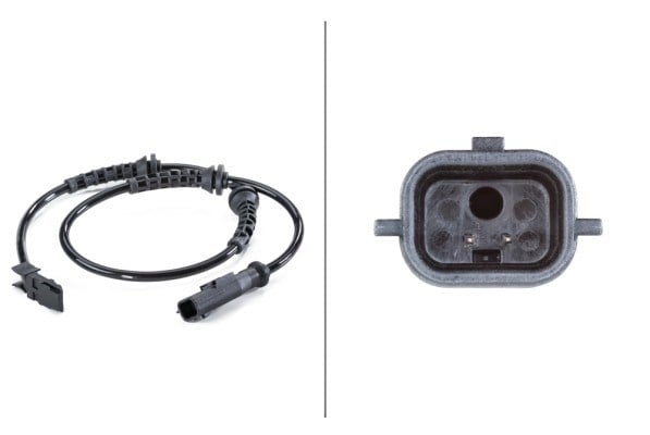 Tekerlek Hız Sensörü.12V.2-Kutuplu.Dacia Logan-Sandero/Renault Clio-Logan-Modus-Sandero/Stepway Hella 6Pu012806231
