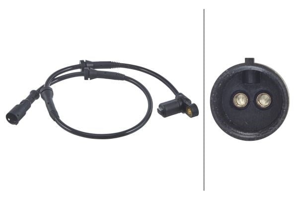 Tekerlek Hız Sensörü.12V.2-Kutuplu.Renault Megane-Sc Nic Hella 6Pu010039971