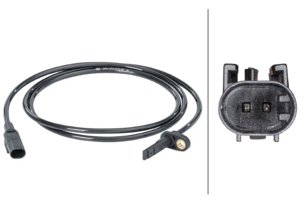 Tekerlek Hız Sensörü.12V.Aktif Sensör.2-Kutuplu.Iveco Daily Hella 6Pu012679641