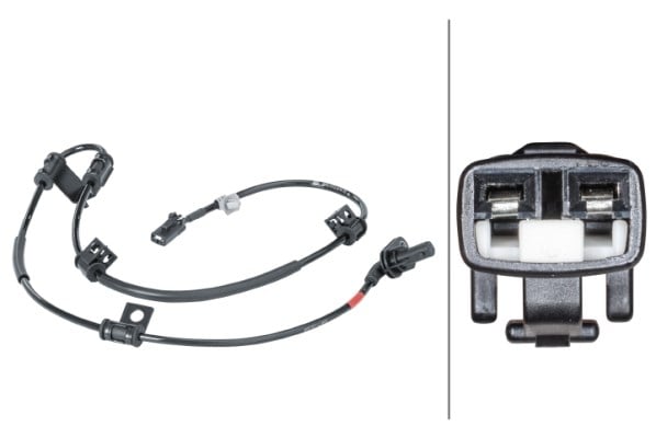 Tekerlek Hız Sensörü.12V.Aktif Sensör.2-Kutuplu.Hyundai Ix35 Hella 6Pu012679701