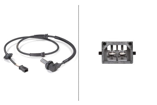 Tekerlek Hız Sensörü.12V.Ön Aks.İndüktif Sensörü.Audi A4/Vw Passat Hella 6Pu009106291