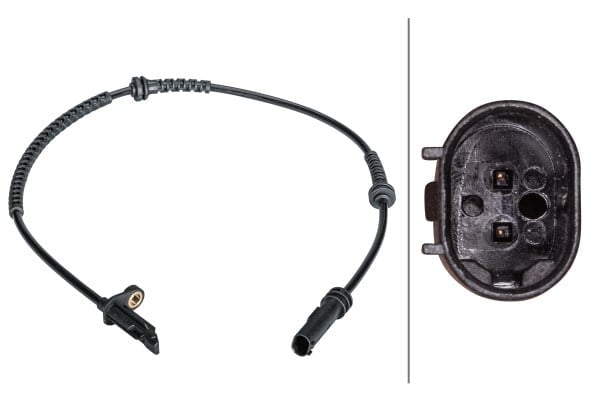 Tekerlek Hız Sensörü.Aktif Sensör.2-Kutuplu.Mini F55 - F56 -Convertible-Mini Hella 6Pu012679511
