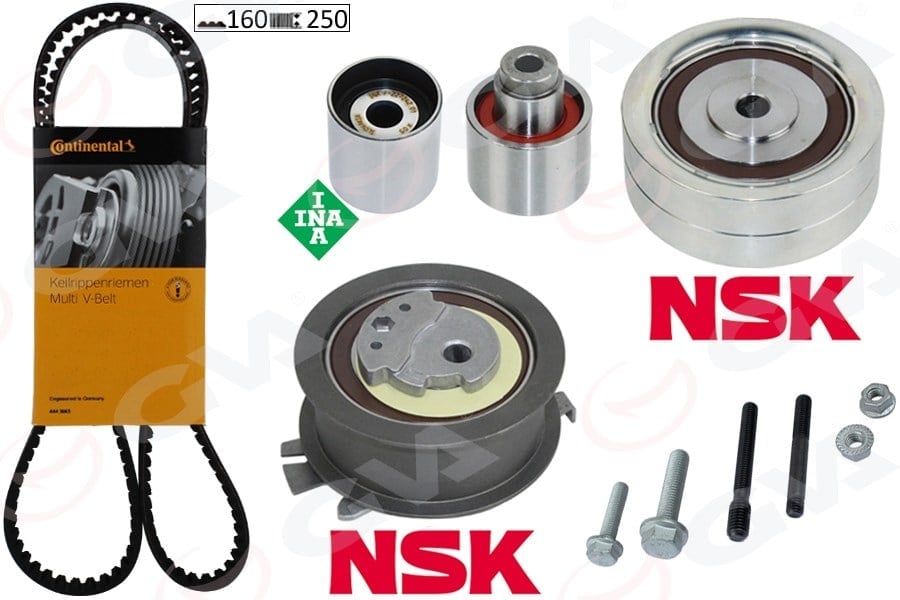 Triger Seti Crafter-T6-A3-Jetta-Caddy-Polo-Passat 1.6-2.0 Tdı Cayb/C/D- Caab/C-Ckub-Cffb-Cfwa-Caga Gva 59T7575
